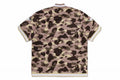 A BATHING APE COLOR CAMO MESH WARM UP RELAXED FIT SHIRT
