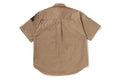 A BATHING APE MULTI PATCH CPO SS SHIRT