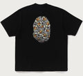 A BATHING APE BAPE TRADING CARD RELAXED FIT TEE
