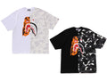 A BATHING APE CITY CAMO TIGER SHARK RELAXED FIT TEE
