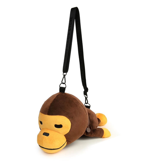 A BATHING APE BABY MILO STORE BABY MILO PLUSH DOLL CROSS BAG