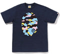 A BATHING APE NEW MULTI CAMO BIG APE HEAD TEE