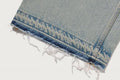 A BATHING APE Ladies' SHARK EMBROIDERY SUPER WIDE DENIM PANTS