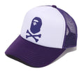 A BATHING APE APE CROSSBONE MESH CAP