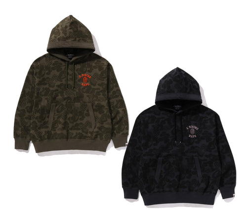 A BATHING APE ASIA CAMO PULLOVER HOODIE ( RELAXED FIT )