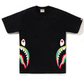 A BATHING APE GRADATION SIDE SHARK TEE