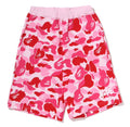 A BATHING APE Ladies' ABC CAMO BAPE STA LOGO SWEAT SHORTS