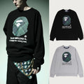 A BATHING APE BAPE x COMME des GARCONS CDG OSAKA Limited BAPE CREWNECK SWEAT SHIRT