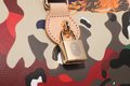 A BATHING APE Ladies' HYBRID CAMO MEDIUM BOSTON BAG