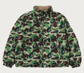 A BATHING APE ABC CAMO REVERSIBLE DOWN JACKET
