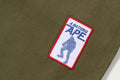 A BATHING APE MULTI MOTIF RELAXED FIT LS SHIRT
