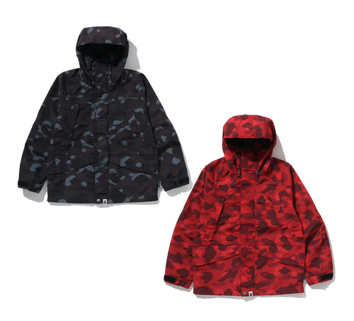 A BATHING APE COLOR CAMO SNOWBOARD JACKET - happyjagabee store