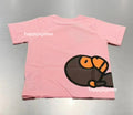 A BATHING APE BAPE KIDS SLEEPING BABY MILO BANANA TEE