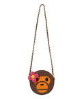 A BATHING APE Ladies' BABY LISA QUILTING SHOULDER BAG
