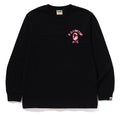 A BATHING APE ABC CAMO COLLEGE ATS L/S TEE
