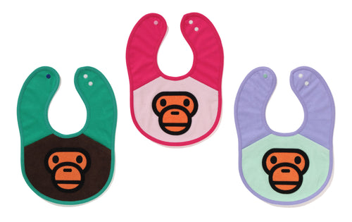 A BATHING APE BAPE KIDS BABY MILO PILE BIB