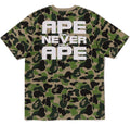 A BATHING APE ABC CAMO ASNKA TEE