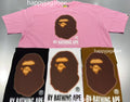A BATHING APE BLUR BY BATHING APE RELAXED FIT TEE