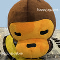 A BATHING APE BABY MILO STORE BABY MILO PLUSH DOLL CROSS BAG