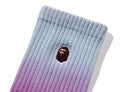 A BATHING APE Ladies' ONE POINT GRADATION SOCKS