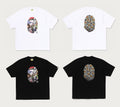 A BATHING APE BAPE TRADING CARD RELAXED FIT TEE