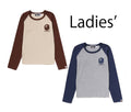 A BATHING APE Ladies' BY BATHING APE RAGLAN L/S TEE