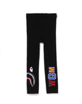 A BATHING APE BAPE KIDS SHARK LEGGINGS