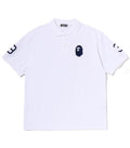 A BATHING APE LARGE APE HEAD RELAXED FIT POLO