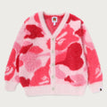 A BATHING APE BAPE KIDS ABC CAMO CARDIGAN