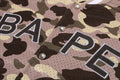 A BATHING APE COLOR CAMO MESH WARM UP RELAXED FIT SHIRT