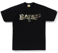 A BATHING APE HYBRID CAMO MIXED BAPE LOGO TEE
