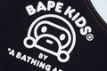 A BATHING APE BAPE KIDS BABY MILO MONOGRAM SALOPETTE LAYERED ROMPERS