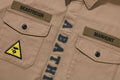 A BATHING APE MULTI PATCH CPO SS SHIRT