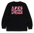 A BATHING APE ABC CAMO COLLEGE ATS L/S TEE