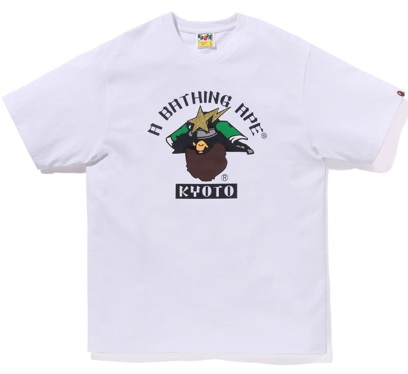 A BATHING APE BAPE STORE KYOTO SAMURAI TEE ( KYOTO LIMITED )