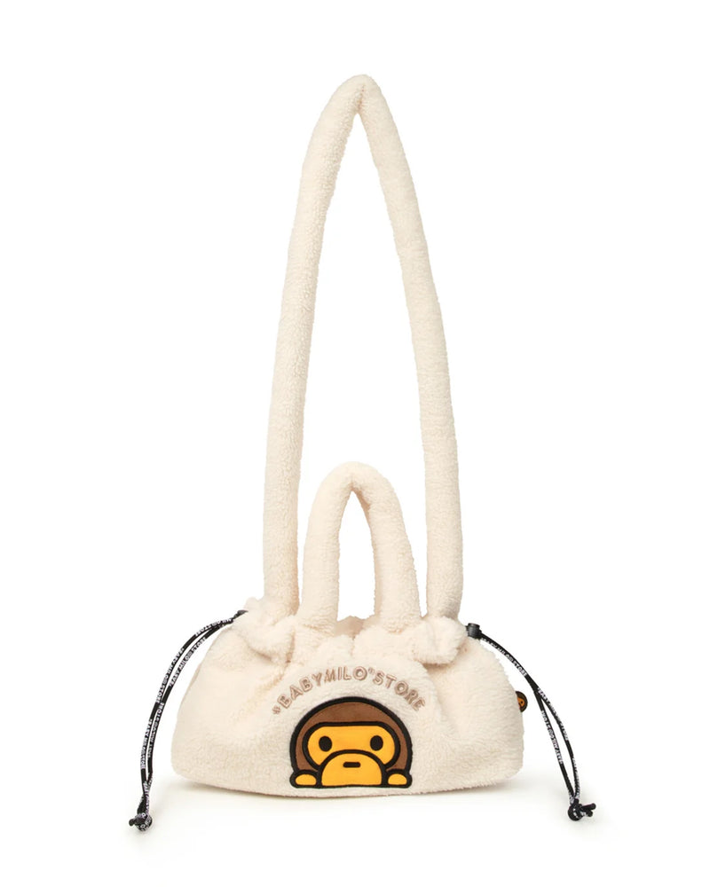 A BATHING APE BABY MILO STORE BABY MILO MEDIUM CROSS BAG