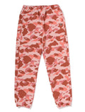 A BATHING APE Ladies' 1ST CAMO APE HEAD ONE POINT SWEAT PANTS