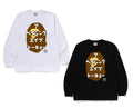 A BATHING APE APE HEAD KATAKANA L/S TEE