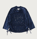 A BATHING APE Ladies' SOLID CAMO LACE FOOTBALL OVERSIZE L/S TEE