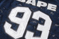 A BATHING APE Ladies' SOLID CAMO LACE FOOTBALL OVERSIZE L/S TEE