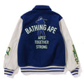 A BATHING APE BAPE VARSITY JACKET