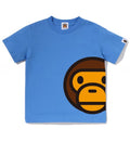 A BATHING APE BAPE KIDS SIDE BIG MILO TEE