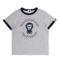 A BATHING APE BAPE KIDS BABY MILO TRIM TEE
