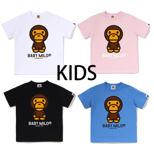 A BATHING APE BAPE KIDS BABY MILO TEE