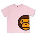 A BATHING APE BAPE KIDS SIDE BIG MILO TEE