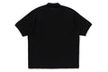 A BATHING APE ONE POINT RELAXED FIT POLO SHIRT