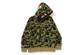 A BATHING APE ABC CAMO 2ND APE FULL ZIP HOODIE