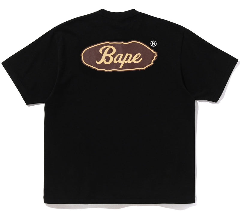 A BATHING APE SKATEBOARD BAPE LOGO RELAXED FIT TEE