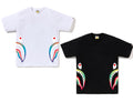 A BATHING APE GRADATION SIDE SHARK TEE