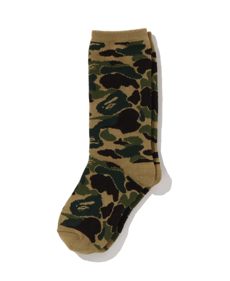 A BATHING APE BAPE KIDS ABC CAMO SOCKS
